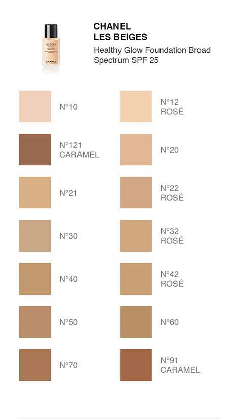 chanel les beiges body|Chanel Les Beiges colour chart.